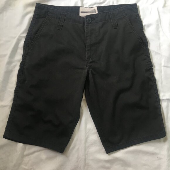U2B Urban Basics Men's Shorts Charcoal Gray Size 30 Classic Front Flat W634-1602 - Picture 1 of 16